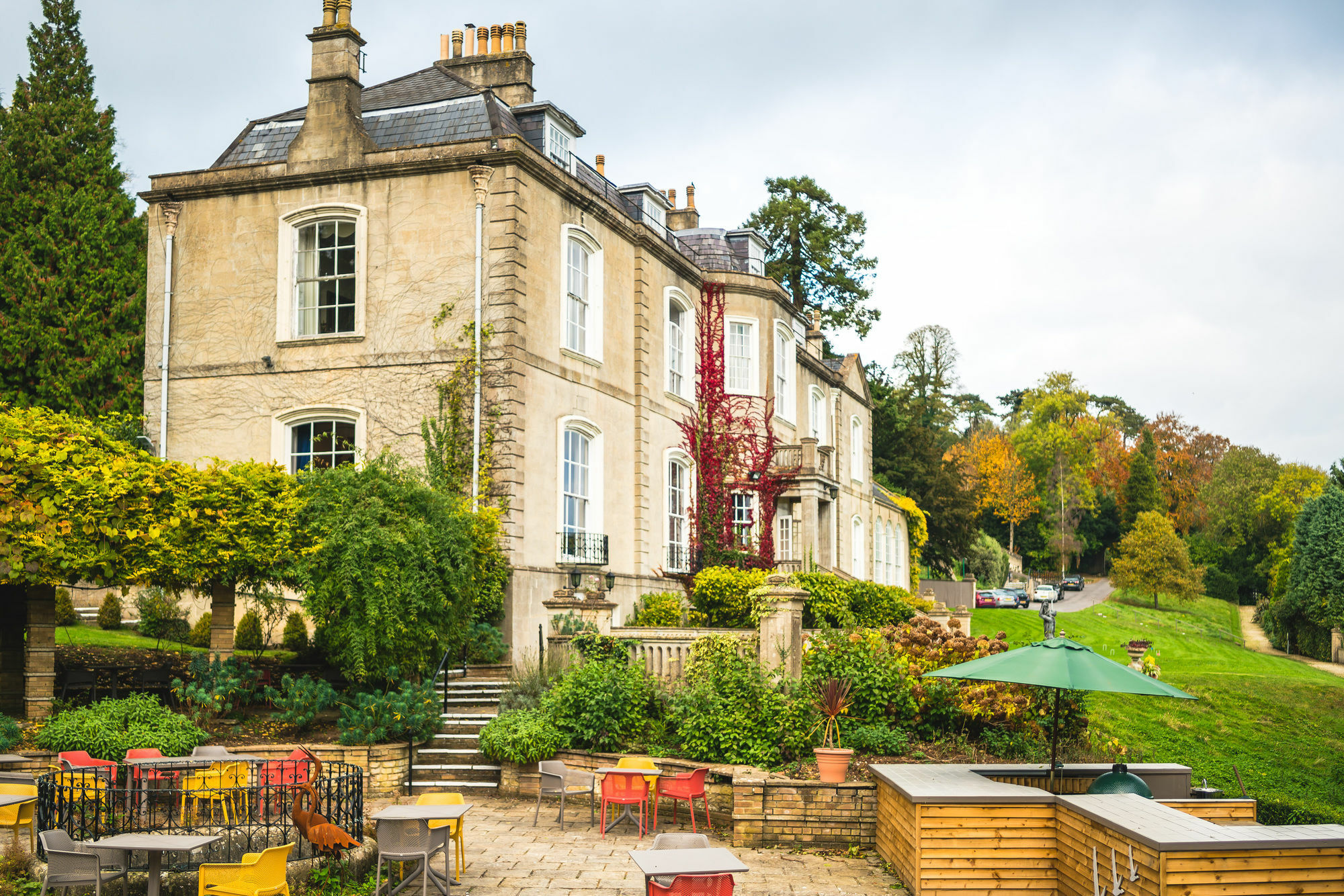 Combe Grove Hotel Limpley Stoke Exteriör bild